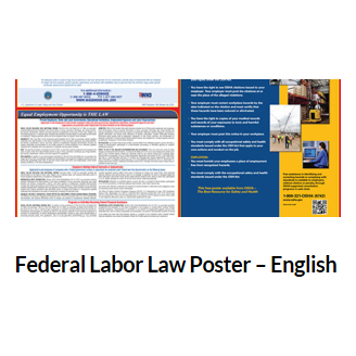R512-015 Federal Labor Law Poster