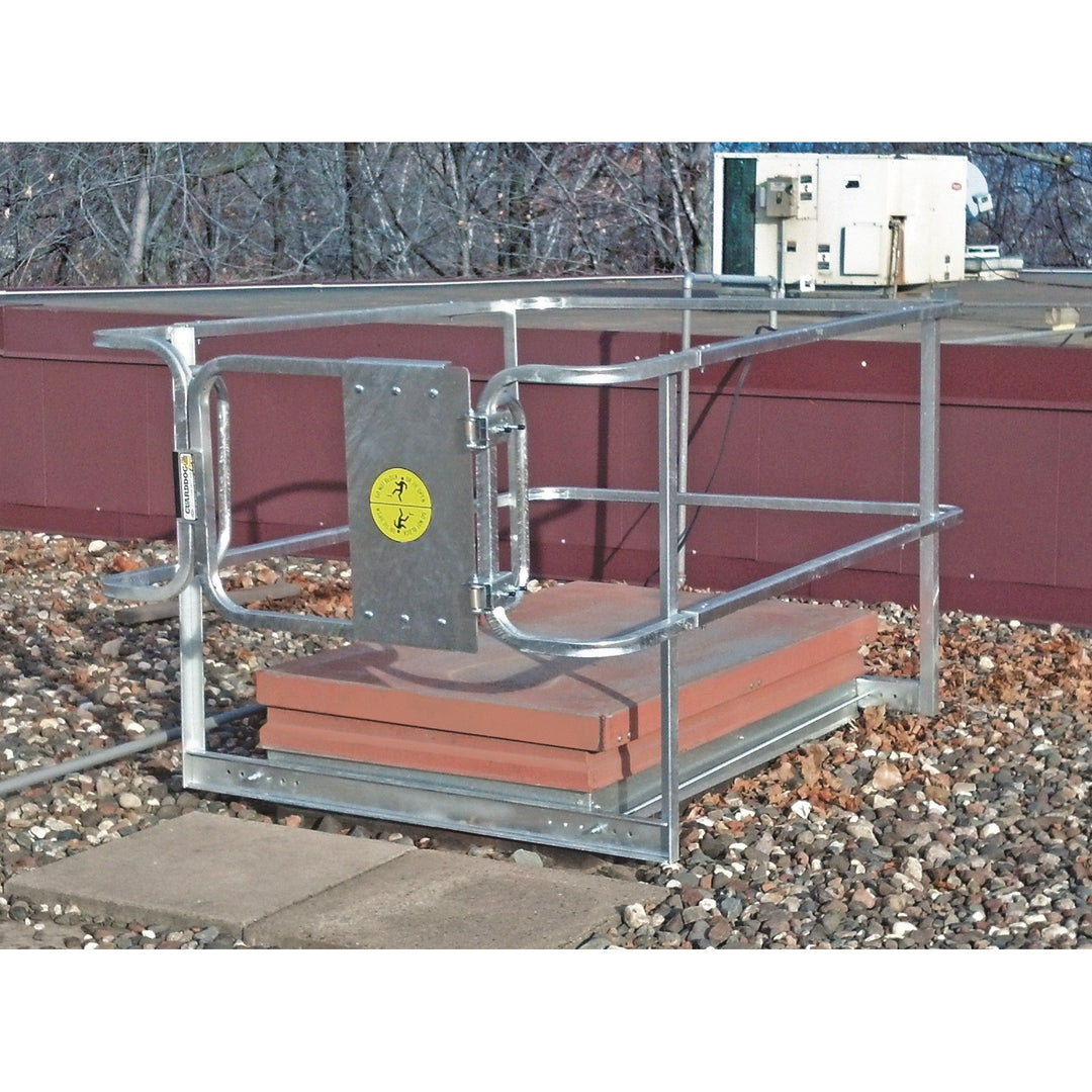 Blue Water Hatch Defender – Fall Protection Roof Safety Rails