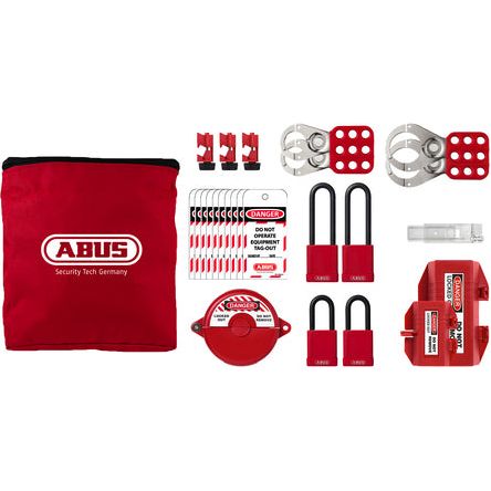 ABUS K915 Deluxe Safety Pouch Lockout Bag Kit