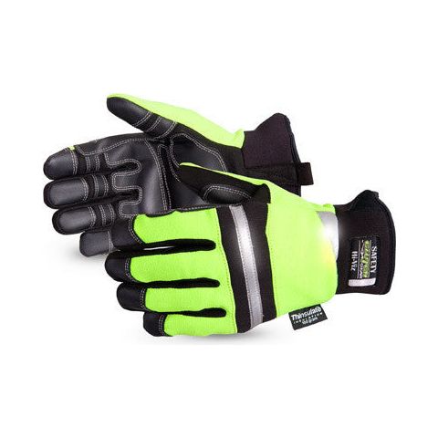 Clutch Gear High-viz Thinsulate Lined Mechanics Gloves (1 doz)