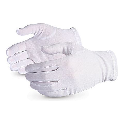 Parade Forchette, Slip-on Style Lint-free Nylon Gloves (1 doz)
