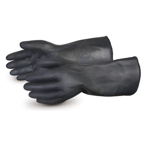 Chemstop Terry-lined Heavy-duty Neoprene Chemical Resistant Gloves (1 doz)
