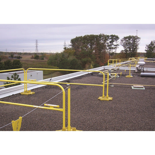 Blue Water-PermaLine – OSHA Roof Warning Line System