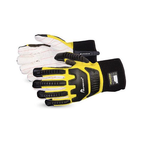 Clutch Gear® Anti-Impact Oilfield Glove with Kevlar®-Reinforced Thumb Crotch (1 doz)