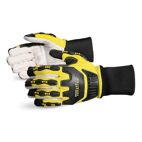 Clutch Gear Impact Protection Oilfield Glove with Kevlar-Reinforced Thumb Crotch (1 doz)