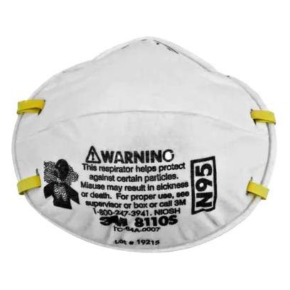3M 8110s Particulate N95 Respirator (pack of 20)