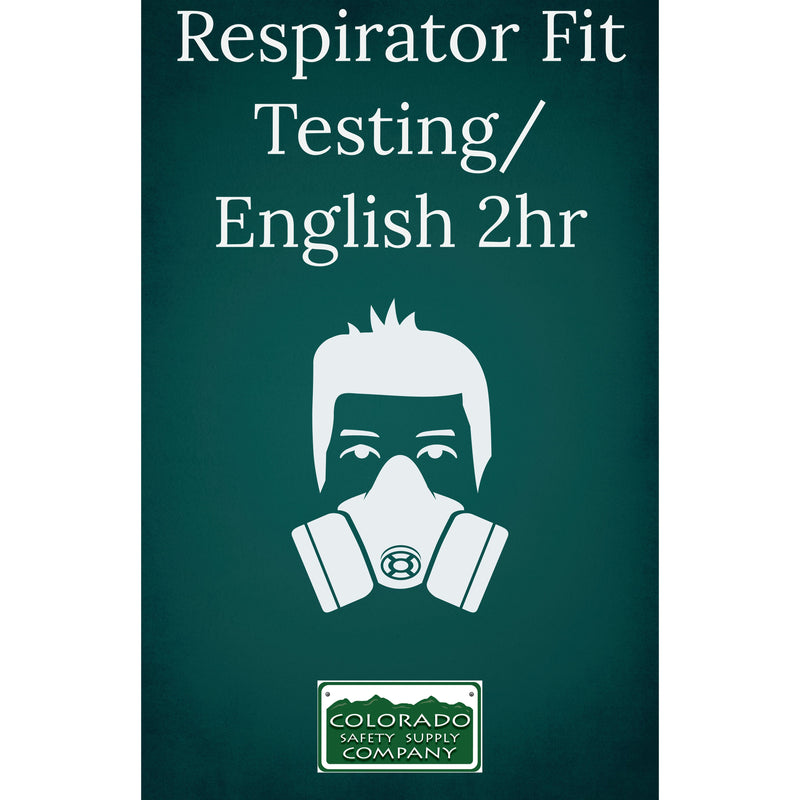 Respiratory Fit Testing/ English  2hr
