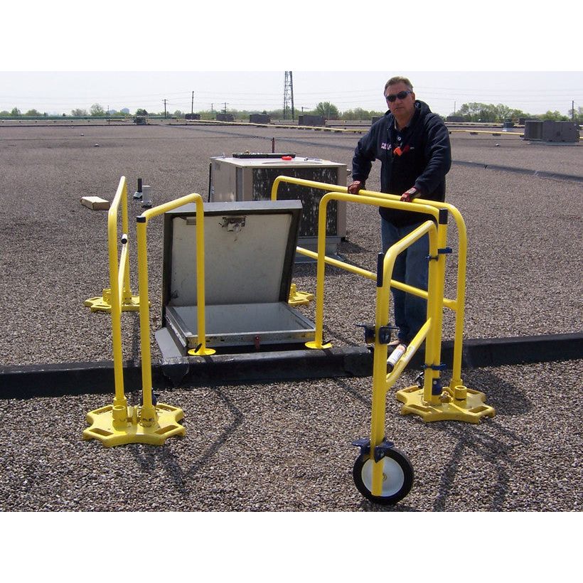 Blue Water-Safety Swing Gates for SafetyRail Guardrails