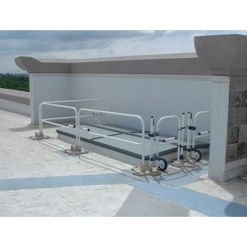 Blue Water-Safety Swing Gates for SafetyRail Guardrails