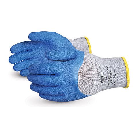 Dexterity LX 10-gauge Cotton/Poly Knit with _ Latex Palm
