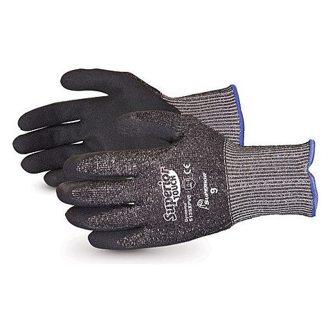 Superior Touch Cut-Resistant PVC Palm-Coated Glove Made with Dyneema