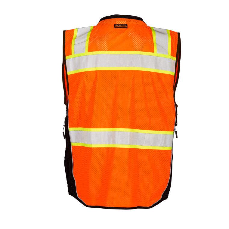 S5002- ML Kishigo Premium Black Series Surveyors Vest, class 2