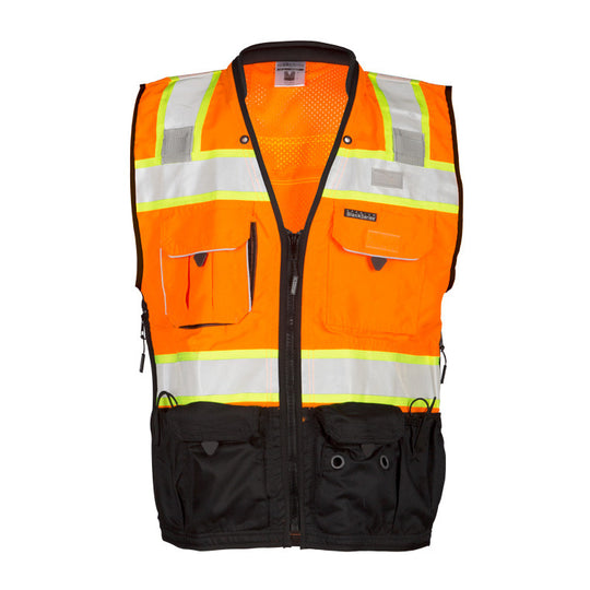 S5002- ML Kishigo Premium Black Series Surveyors Vest, class 2