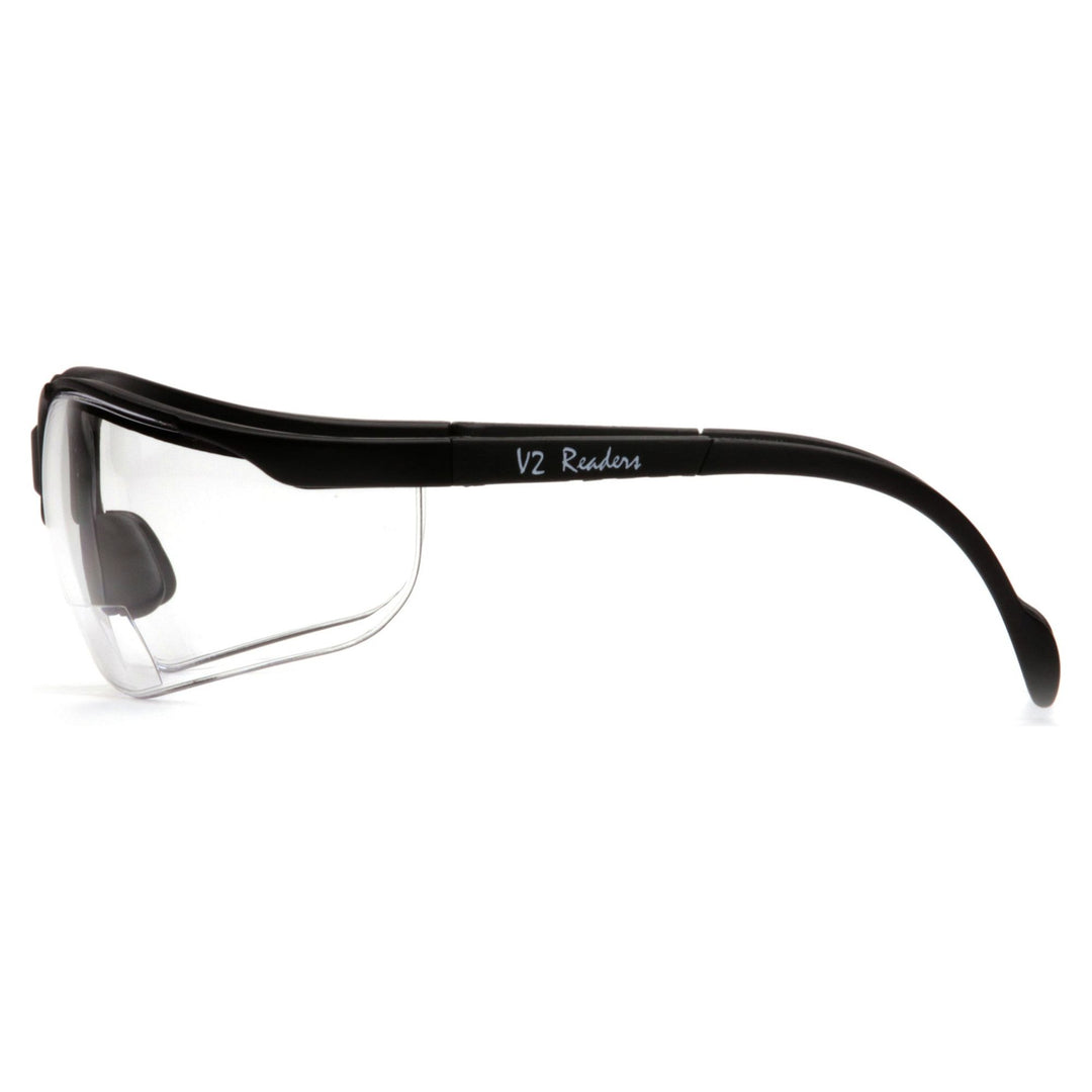 Venture II Readers - Clear Reader Lens with Black Frame (Qty 6)