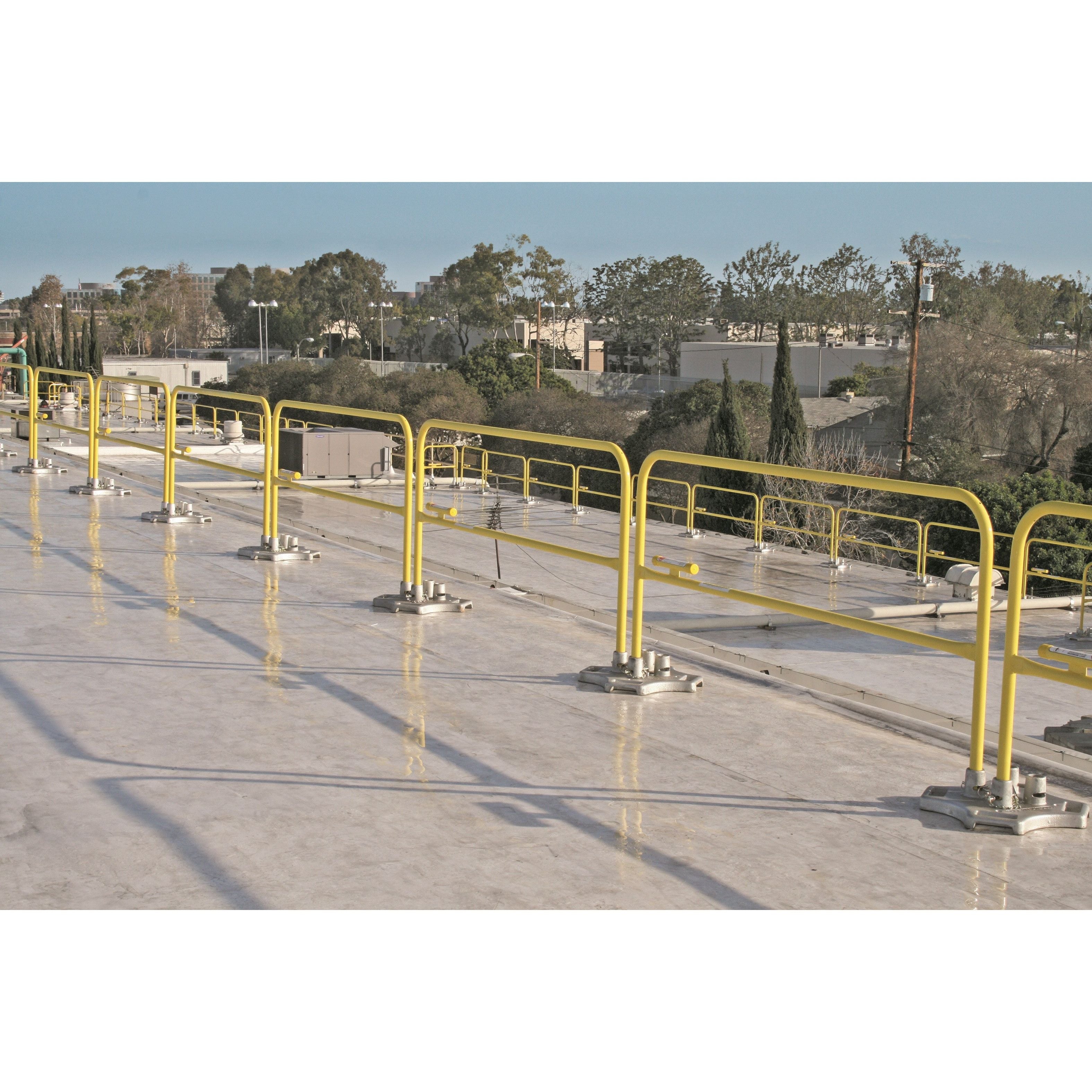 Blue Water-SafetyRail 2000 - Roof Fall Protection Guardrail System