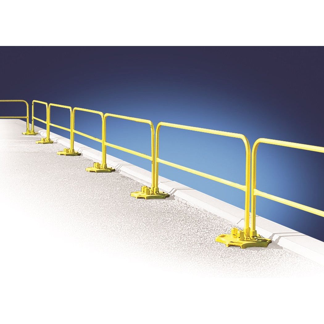 Blue Water-SafetyRail 2000 - Roof Fall Protection Guardrail System