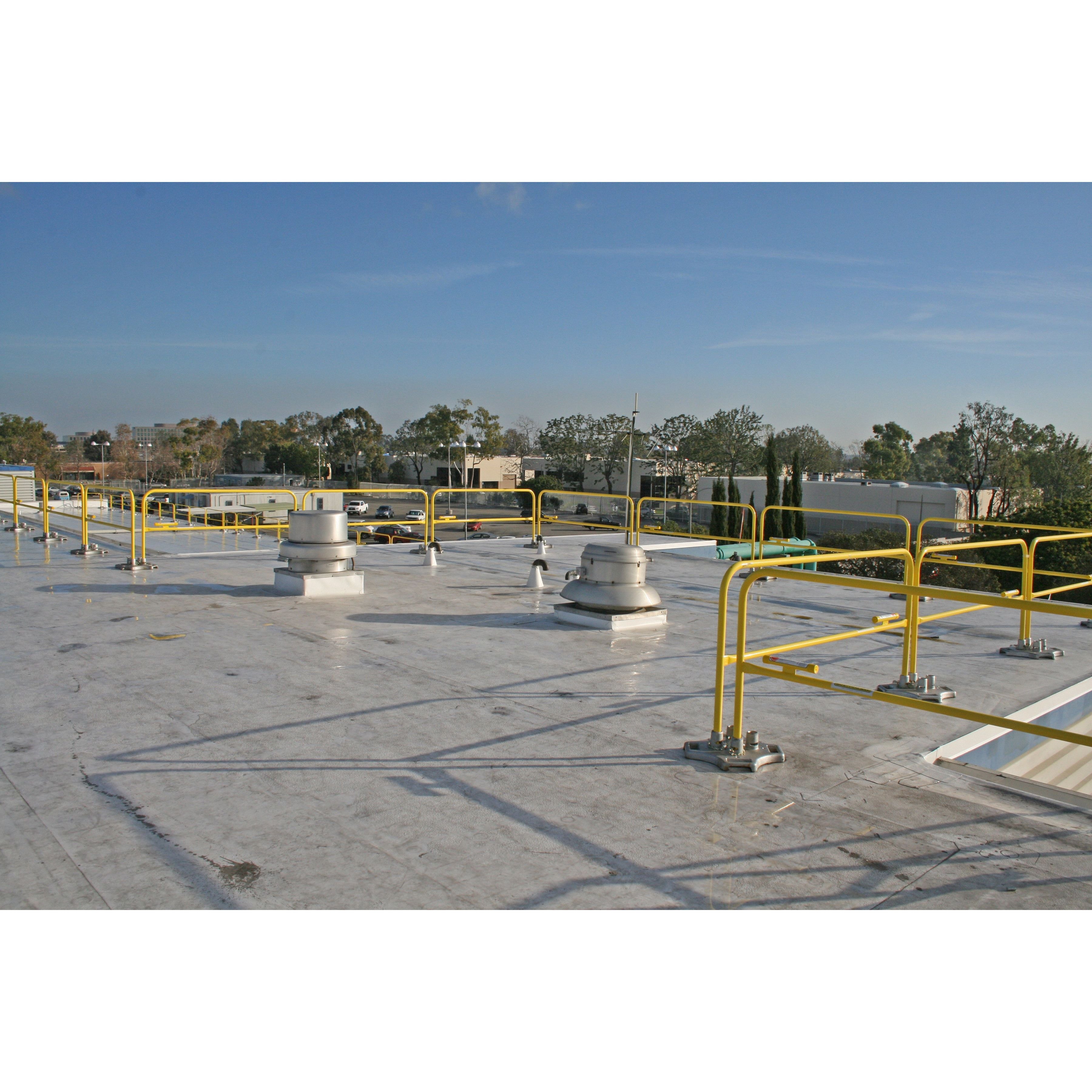 Blue Water-SafetyRail 2000 - Roof Fall Protection Guardrail System