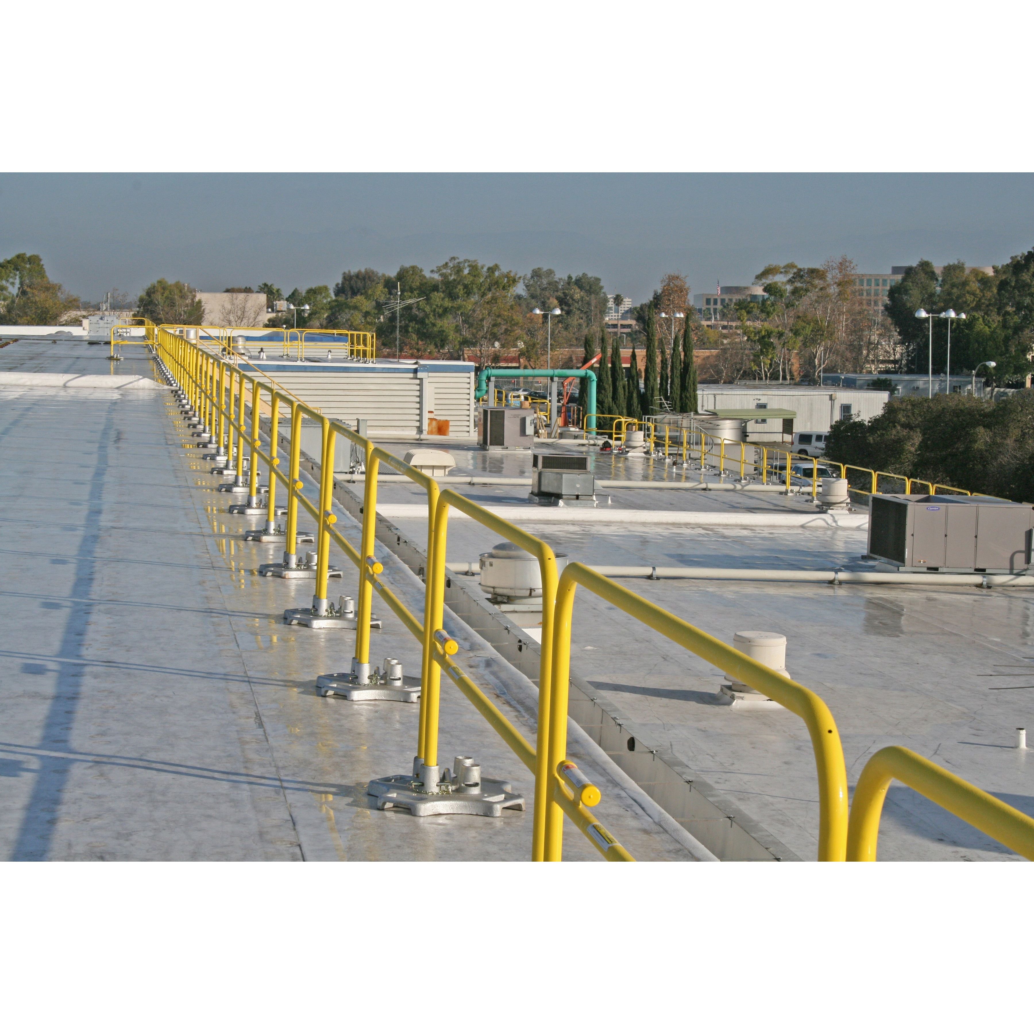 Blue Water-SafetyRail 2000 - Roof Fall Protection Guardrail System