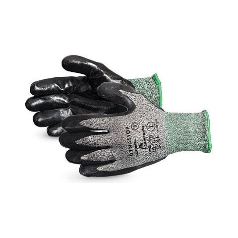 Dynastop Cut and Puncture-Resistant Nitrile Palm-Coated Gloves