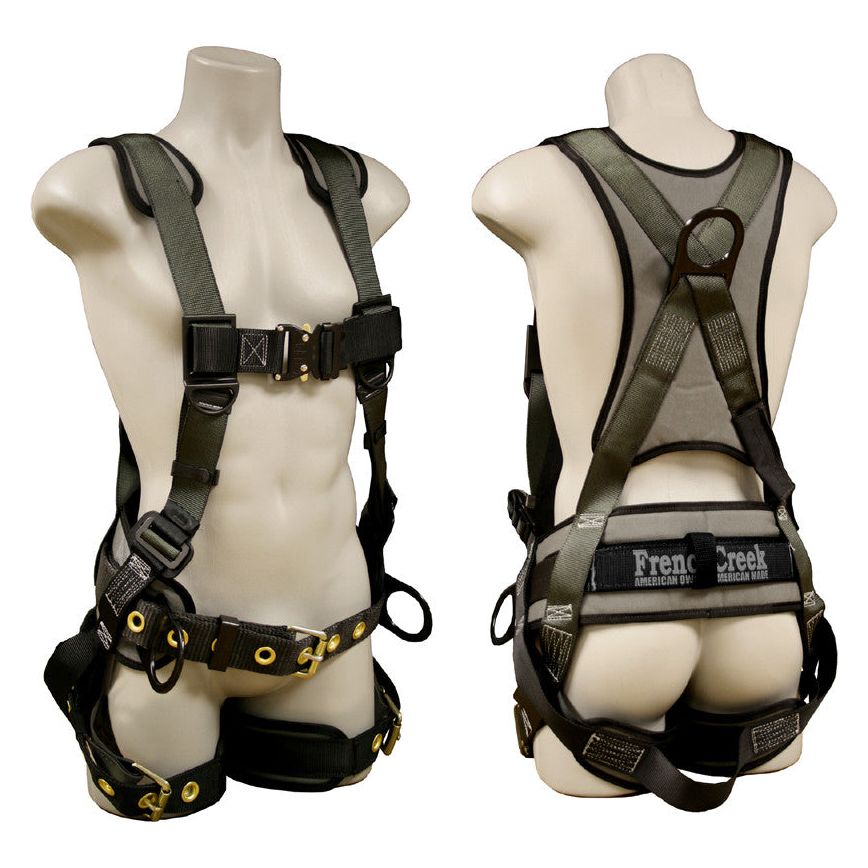 VIP 22850BHD - Stratos Full Body Harness w/ Front Chest and Shoulder D-Rings