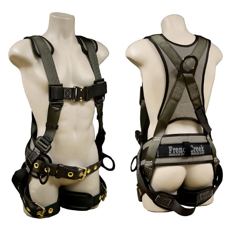 22850BHD - Stratos Full Body Harness w/ Front Chest and Shoulder D-Rings