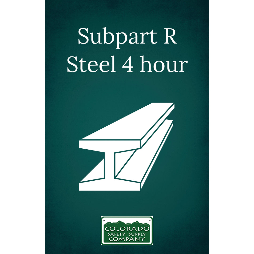 Subpart R Steel