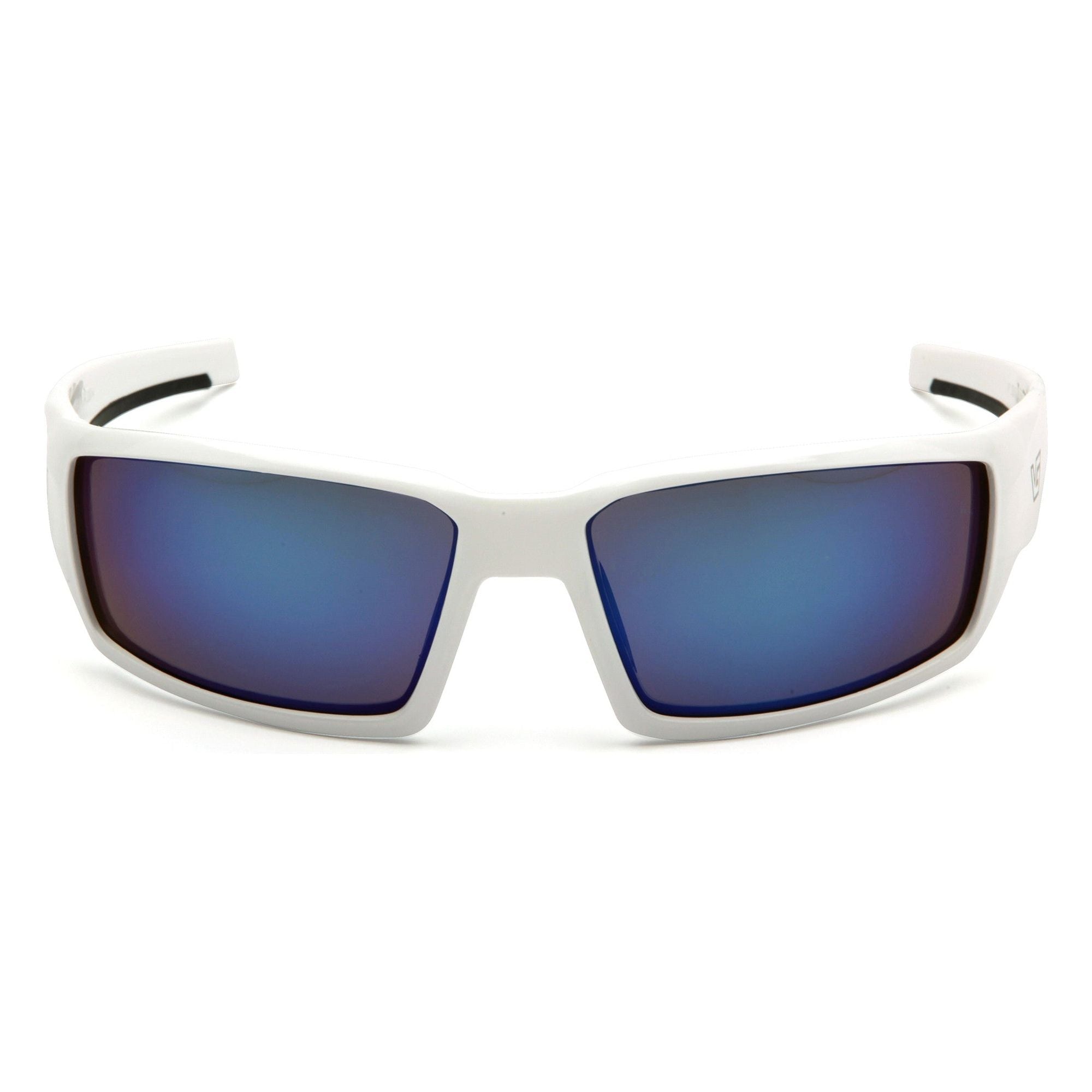 Pagosa - Ice Blue Mirror Anti-Fog Lens with White Frame