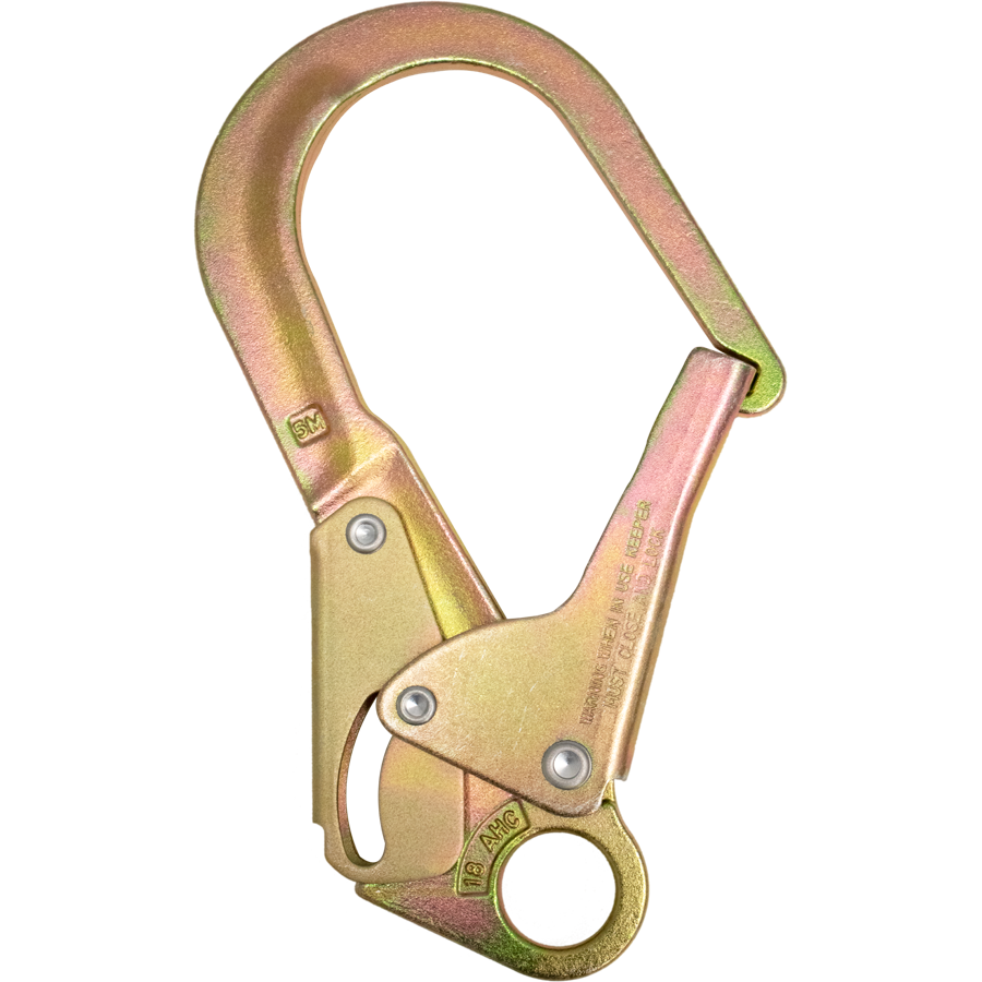 135A - Aluminum locking rebar snap hook, 2 1/2 gate opening