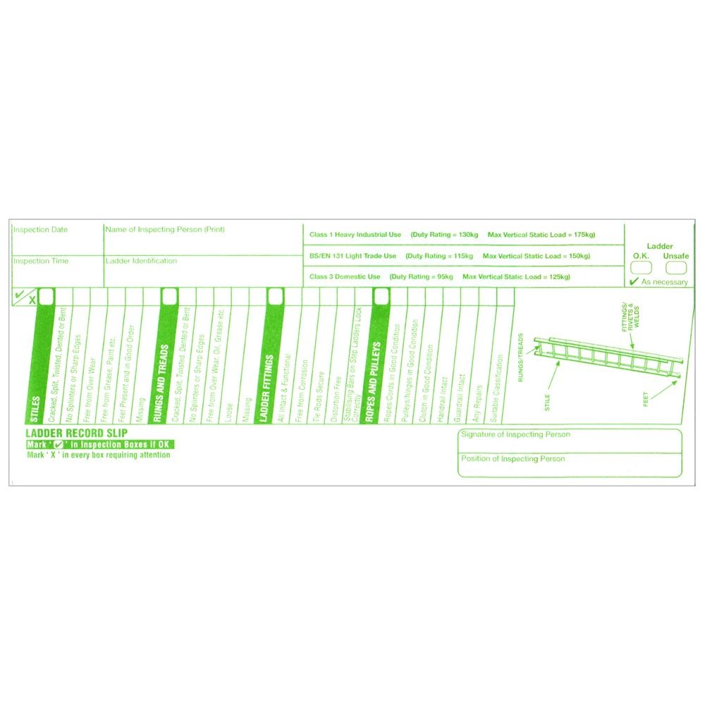 Inspection Book Checklists