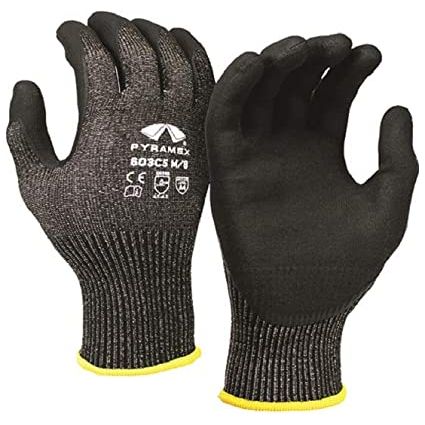 Pyramex GL603C5 Micro-Foam Nitrile Gloves (1 Doz)