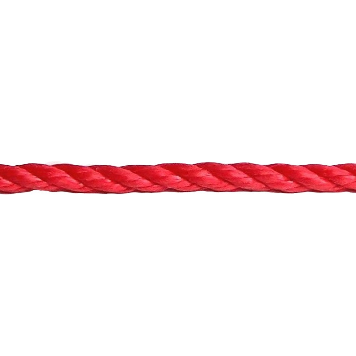 631012R- standard 3/8" red rope, 600ft