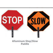 Stop Sign and Traffic Safety Paddles