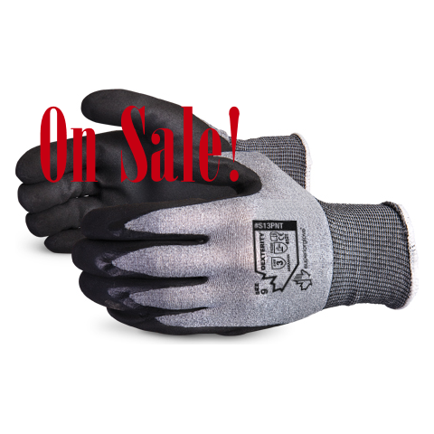 Dexterity® 13-gauge Nylon Glove with Micropore Nitrile Palms
