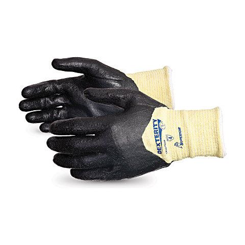 Dexterity® Composite Cut-Resistant Glove with ¾ Foam Nitrile Coating (1 doz)